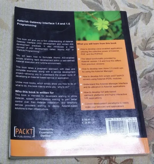 Asterisk Gateway Interface 1.4 and 1.6 Programming книга по программированию Інтернет-аукціон