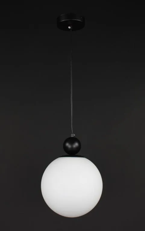 Люстра подвесная на 1 лампочку 27814 Черный 30-190х20х20 см. Недорого