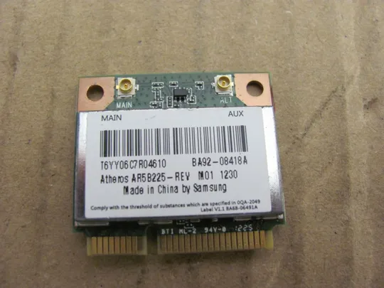 Купити номер0176-14 WI-FI адаптер AR5B225 для SAMSUNG NP300 NP300E5C NP300E5A NP305 оригінал