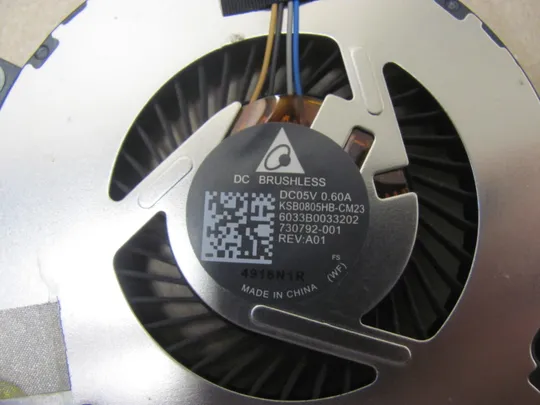 номер0920-6  Вентилятор (кулер, FAN) 6033B0033202 для HP EliteBook 745 840 G1 G2 оригінал Де купити