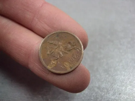 монета литва 10 центов 1991 №8462 З аукціону