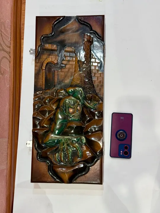 Ручна робота: нарди з унікальним дизайном та 3D-барельєфом «Дракон» З аукціону