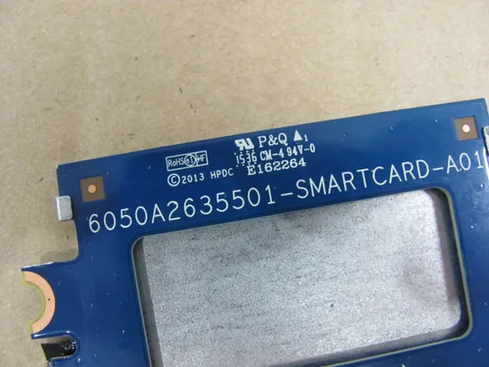 номер0513-14 плата Card Reader 6050A2635501 для HP Elitebook 820 725  G1 G2  оригінал Продаж