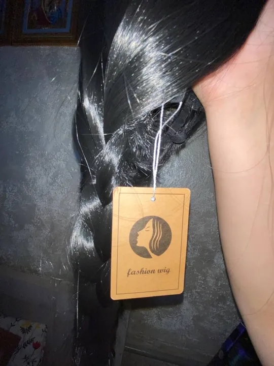 Перука, чорна (косічки) Р-51 Де купити