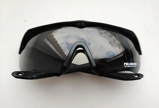 Окуляри захисні тактичні сонцезахисні ,чорні, з поляризацією Інтернет-аукціон