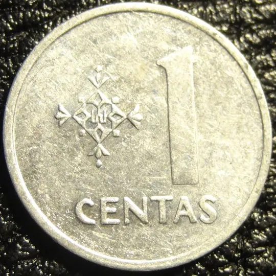 Купити 1 центас 1991 Литва