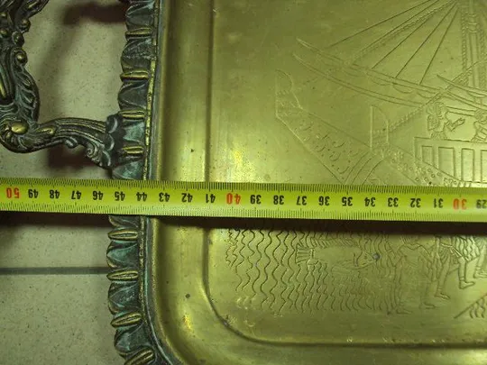 Поднос египетский сюжет 34,3 х 45,5 см №11497 Продаж