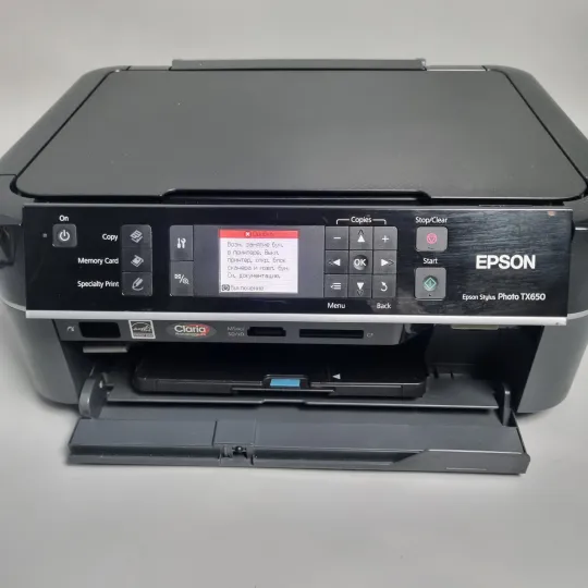 Купити Epson stylus photo tx650 — багатофункціональний принтер зі сканером