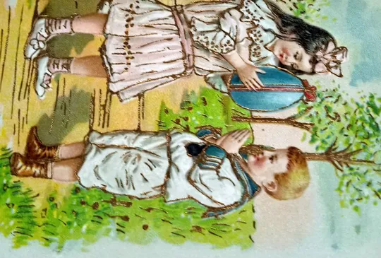 Купити Поштова картка листівка Світлого Великодня 1906 р. Німеччина Dc044