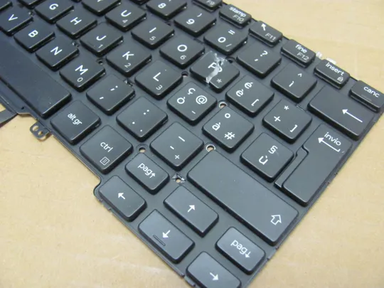 номер0954-22 клавіатура ДОНОР 07W9JY PK132EQ3B19 для Dell Latitude 5310 5300 2-in-1 7300  оригінал З аукціону