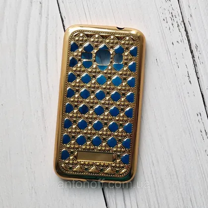 фото, Чохол Samsung J120H Galaxy J1 2016 для телефона силіконовий Gold