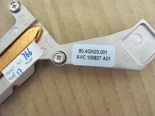 номер0324-31 термотрубка 0PFJRN 60.4GN23.001 для DELL E5510 E5410 оригінал Де купити