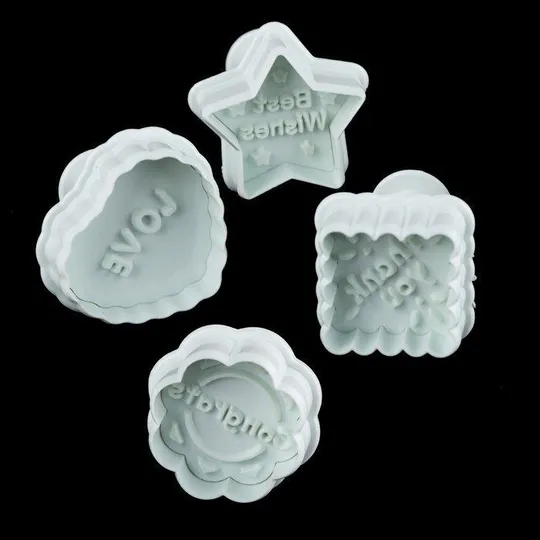 Плунжер для мастики Empire Праздник EM-8609 4 предмета Ціна