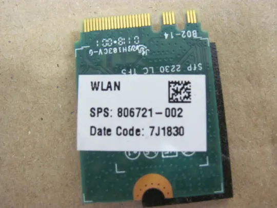 610-21 WI-FI модуль 8260NGW 806721-001  для HP EliteBook ZBOOK 17 G3  оригінал З аукціону