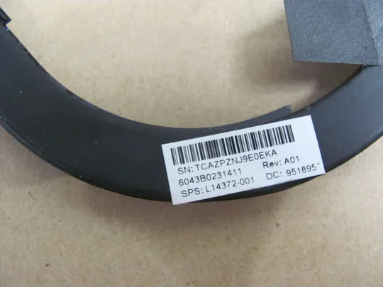 607-3  термотрубка охолодження  6043B0231411 L14372-001 для HP EliteBook 840 G5  850 G5  оригінал Де купити