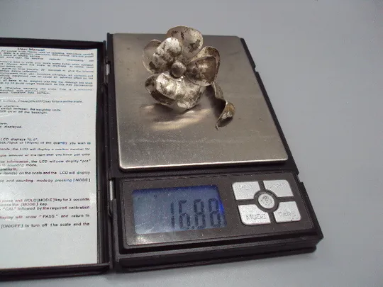 Деталь квітка фрагмент запчасть деталь цветок мнц цветочек №18576 Інструкція