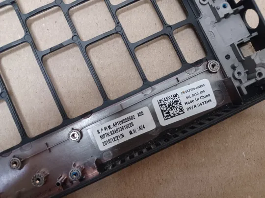 номер1063-17 Кришка панель палмрест та тачпад AP1DK000502 0473H6 для Dell Latitude P40G E7450 топкейс Верхня панель палмрест cover-C оригінал Інструкція