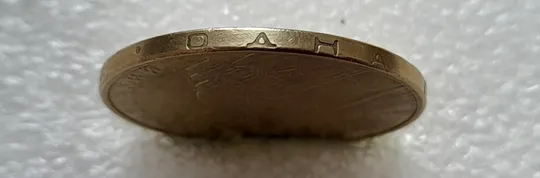 (4737) 1 гривня 2012 розколи у слові "ВЕЛИКИЙ" на реверсі (1 гривна 2012 брак) Недорого