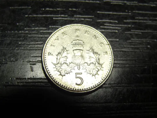 5 пенсів 1999 Британія Ціна