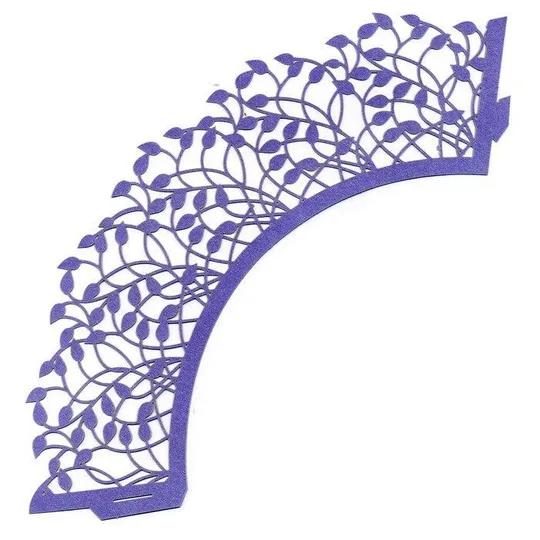 Декоративная бумажная накладка для маффинов Empire EM-0383 20 шт Ціна