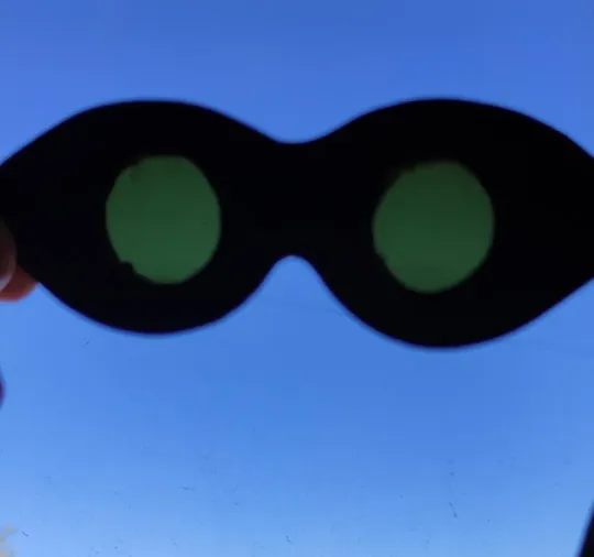 1970-е годы Защитные очки СССР, зелёное стекло-от брызг,пыли, ультрафиолета nf824 Недорого