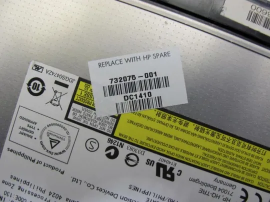 №117-23 DVD-привод 732075-001 для Hp Pavilion 15 оригінал Інтернет-аукціон