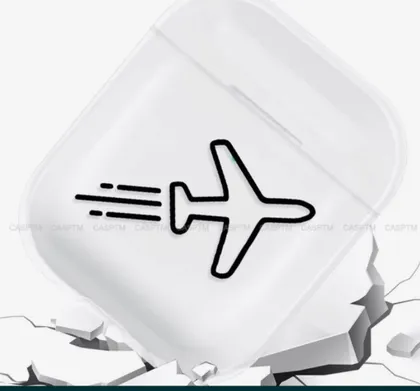 фото, Захисний кейс, чохол Airpods 2 літачок!