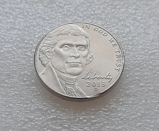 (8094 ря) 5 центів 2013 D США З аукціону