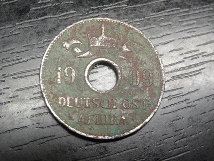 фото, 10 геллерів 1909 Німецька Східна Африка