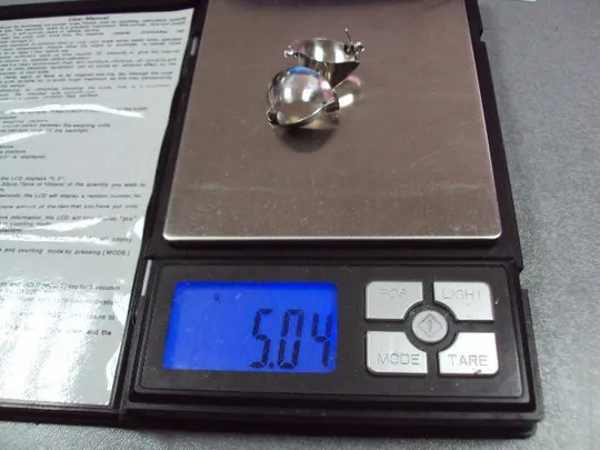 Серьги кульчики серебро 925 проба украина вес 5,04 г №10572 Де купити