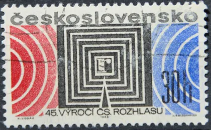 фото, Чехословакия Телекоммуникации 1965