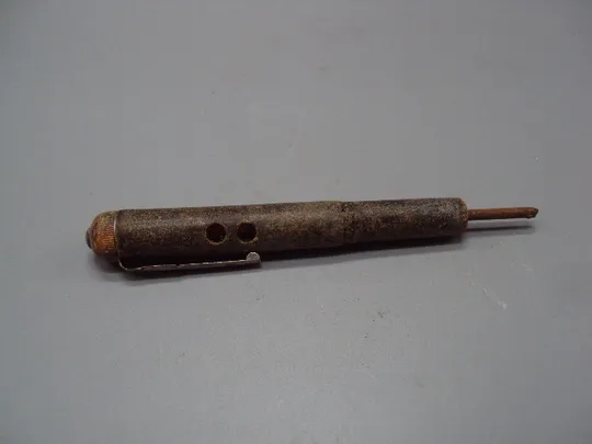 Инструмент тестер щупы инидикатор напряжения для электрики бакелит винтаж ссср 12,3 см №15664 Ціна