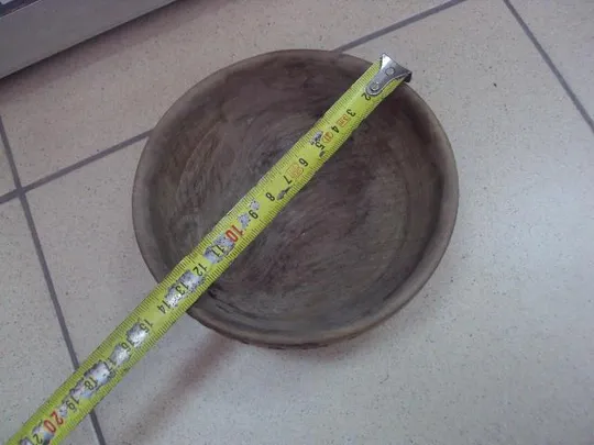 Тарелка блюдце дерево Молись за урожай да сам поспевай №3162 З аукціону