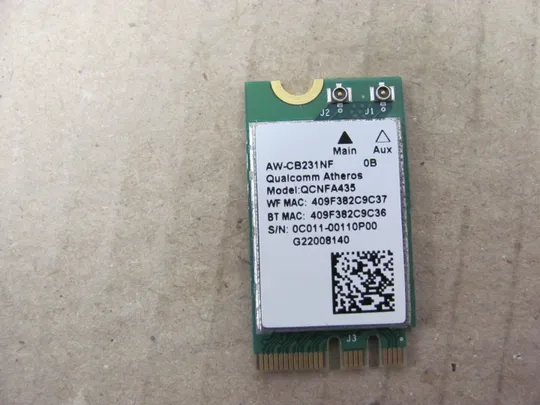 номер0227-9 WI-FI-адаптер AW-CB231NF QCNFA435 для ASUS F756U X756 R753UX оригінал Ціна