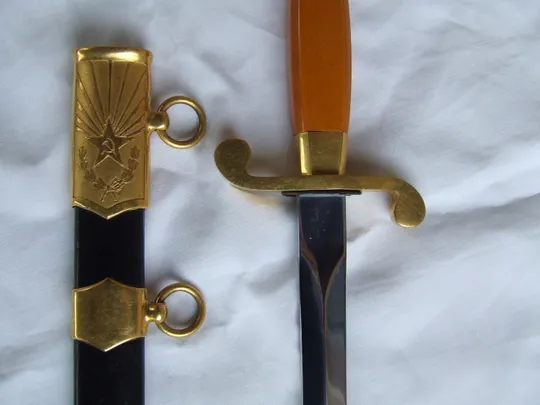 Кортик ЗИК- общевойсковой с позолотой г.в. 1955 год Недорого