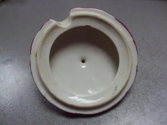 Крышка от сахарницы мадонна Германия Kahla фарфор кахла высота 5 см (есть скол) №10770 Характеристики