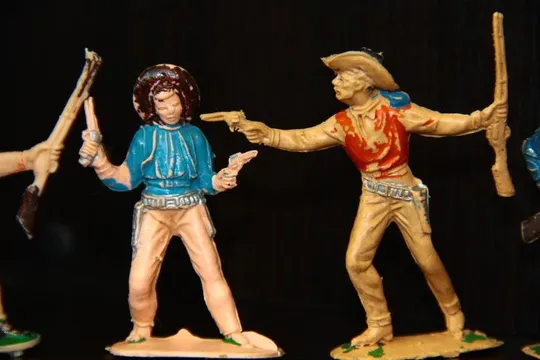 индейцы ковбои (JECSAN) 65-70мм ОРИГИНАЛЫ !! З аукціону