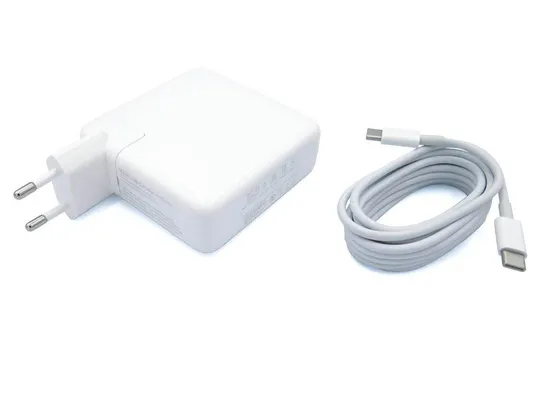 Зарядное устройство для APPLE 96W A2166 + Евро вилка + Type-C (USB-C) кабель. ORIGINAL. Для Apple M Ціна