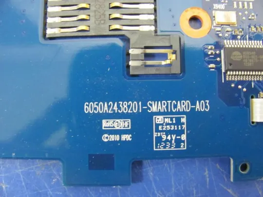 №293-14 Smartcard Reader 6050A2438201 для EliteBook 8760W оригінал З аукціону