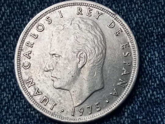 Купити Испания, 5 песет (1975 г.) 1979 г. - в звезде.