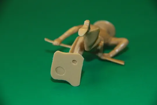 КОВБОЙ ЩО БІЖИТЬ З ВІНЧЕСТЕРОМ MARX-Rubinstain 75-80мм BARAVELLI люкс З аукціону