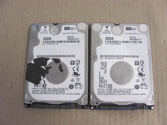 Жорсткий диск   2.5&quot; SATA 320GB WD 5400rpm 16MB WD3200LUCT Ціна
