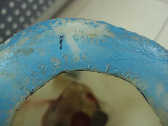 Дед Мороз под елку пластик ссср высота 23,5 см №10302 Недорого