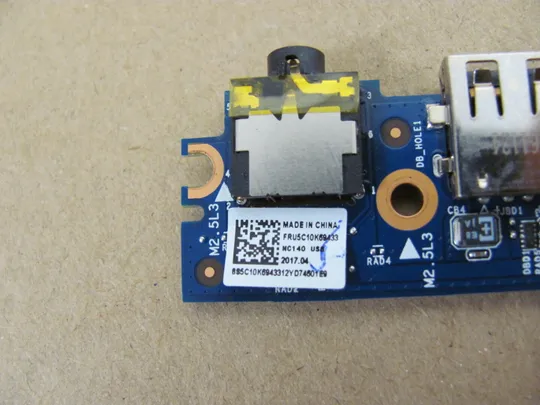 430-15 плата USB AUDIO 5C10K69433 5C10K69433   для Lenovo Ideapad 100S 100S-14IBR 80R9  оригінал Де купити