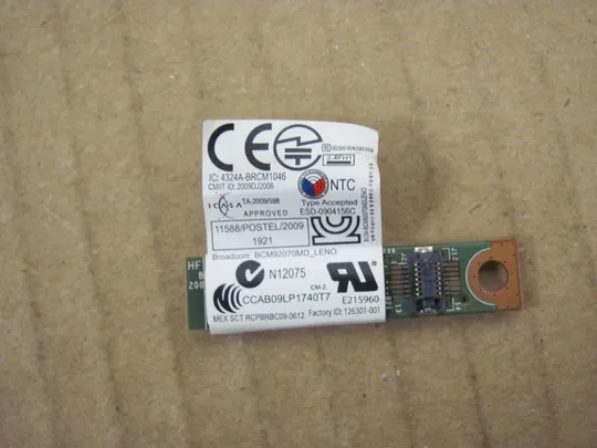 номер0238-30 Адаптер bluetooth 60Y3271 для Lenovo Thinkpad X220 T510, SL410 E520  оригінал Ціна