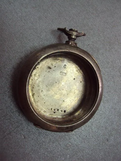 часы карманные корпус Ancre серебро 900 проба вес 54 г №2168 Ціна