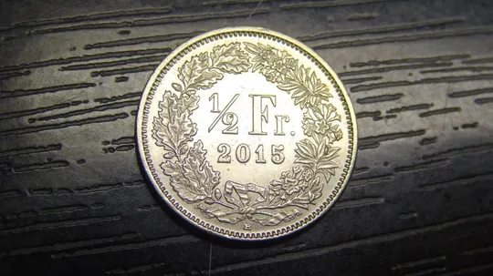 1/2 франка 2015 Швейцарія Ціна