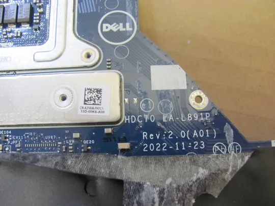 номер0978-13 материнська плата Mainboard Материнка Основна плата Системна плата Плата системи Laptop motherboard мамка  ноутбучна плата HDC70 LA-L891P SRLGG i9-12950HX для Dell Precision 7670 оригінал Торговий майданчик