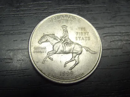 фото, 1/4 долара 1999 P США Делавер