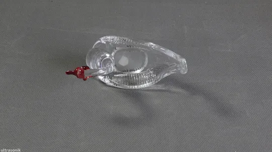 Лебідь скляний набір 3шт фігурка статуетка старе радянське скло Вживане Продаж